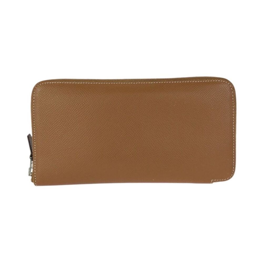Hermes Azap Long Silk'in Wallet Brown - Picture 1 of 10